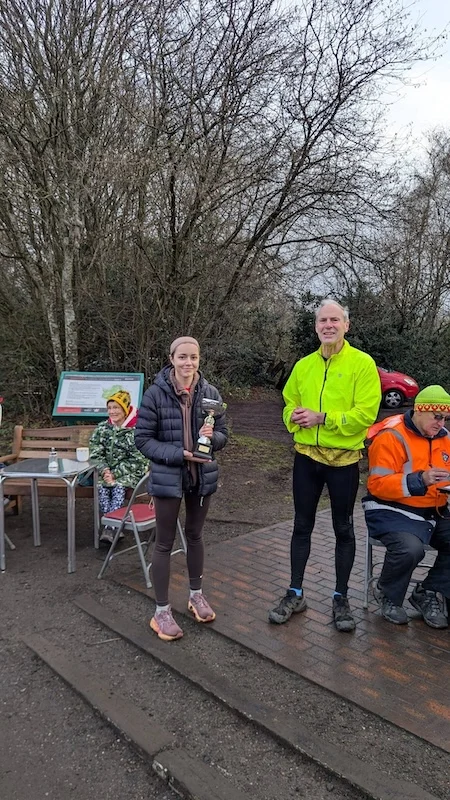 Cobra Cracker Run Lady Presentation fastest runner